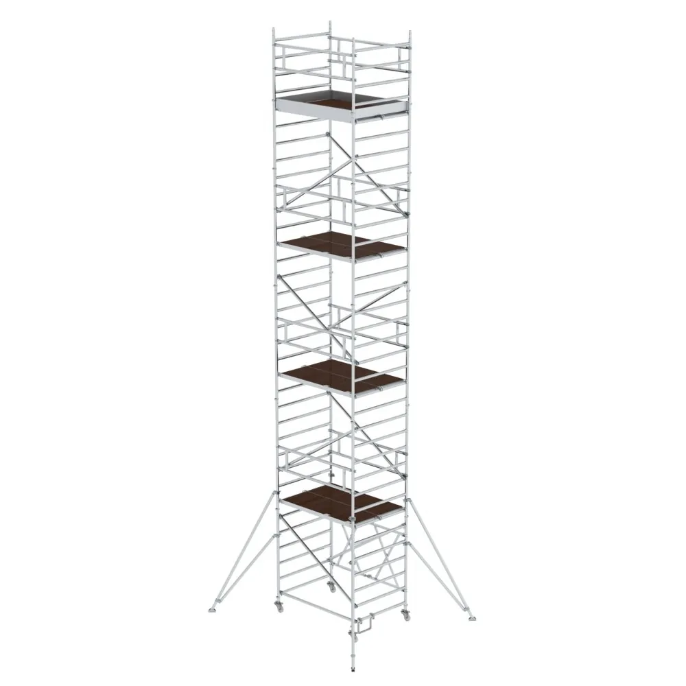 MUNK - Klappgerüst 1,35 x 1,80 m mit Ausleger Plattformhöhe 9,08 m