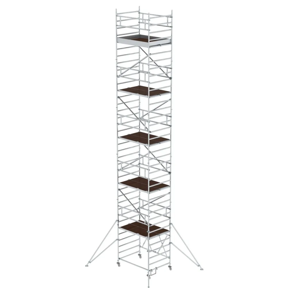 MUNK - Klappgerüst 1,35 x 1,80 m mit Ausleger Plattformhöhe 9,92 m