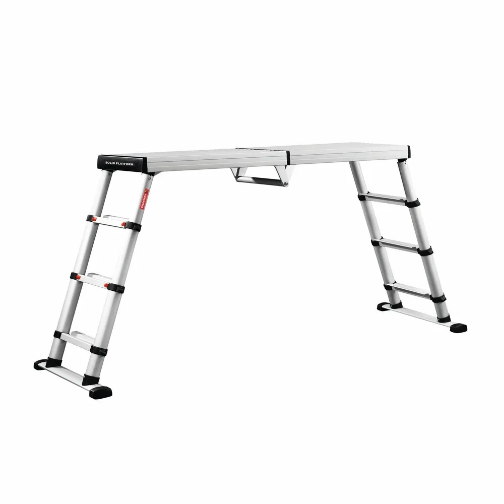 MUNK - Teleskop-Arbeitsplattform Solid Line 4 Stufen