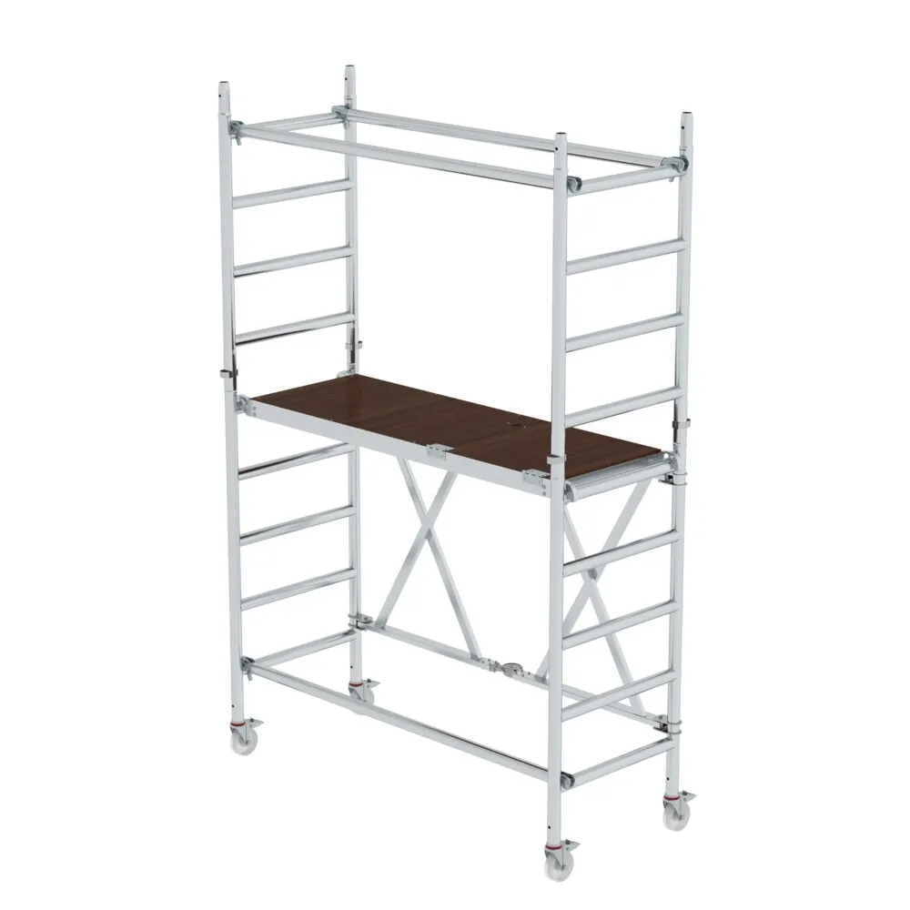 MUNK - Klappgerüst 0,75x1,80m mit Ausbaueinheit Plattformhöhe 1,55 m