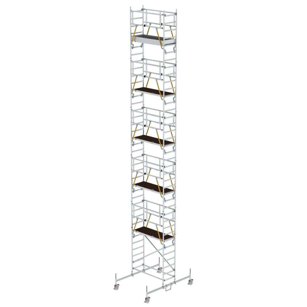 MUNK - Rollgerüst SG 0,75 x 1,80 m mit Fahrbalken Plattformhöhe 10,54 m