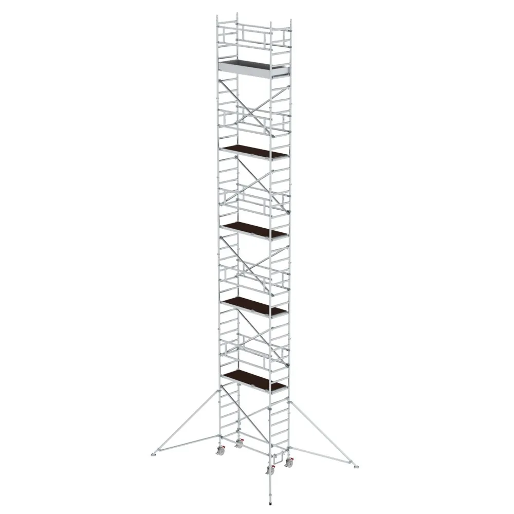 MUNK - Rollgerüst 0,75 x 1,80 m mit Ausleger Plattformhöhe 10,35 m