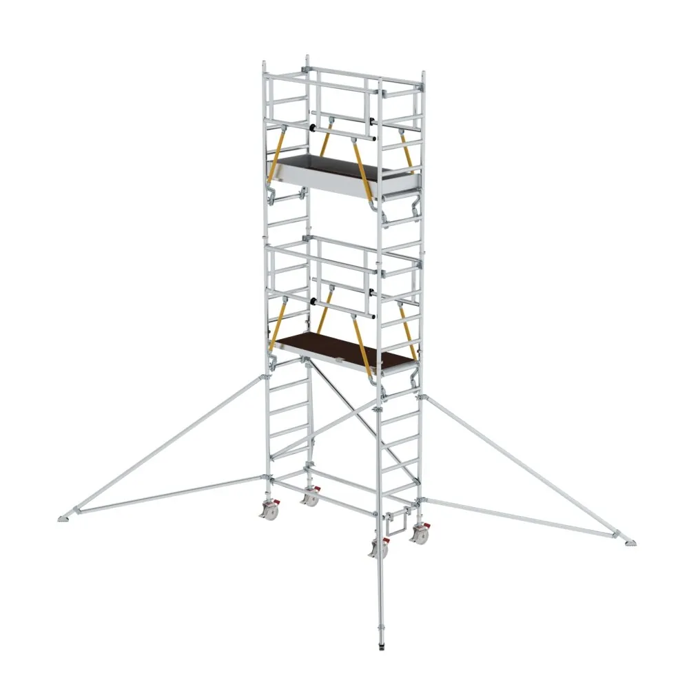 MUNK - Rollgerüst SG 0,75 x 1,80 m mit Ausleger Plattformhöhe 4,47 m