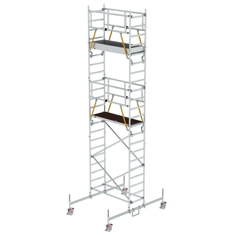 MUNK - Rollgerüst SG 0,75 x 1,80 m mit Fahrbalken Plattformhöhe 5,78 m