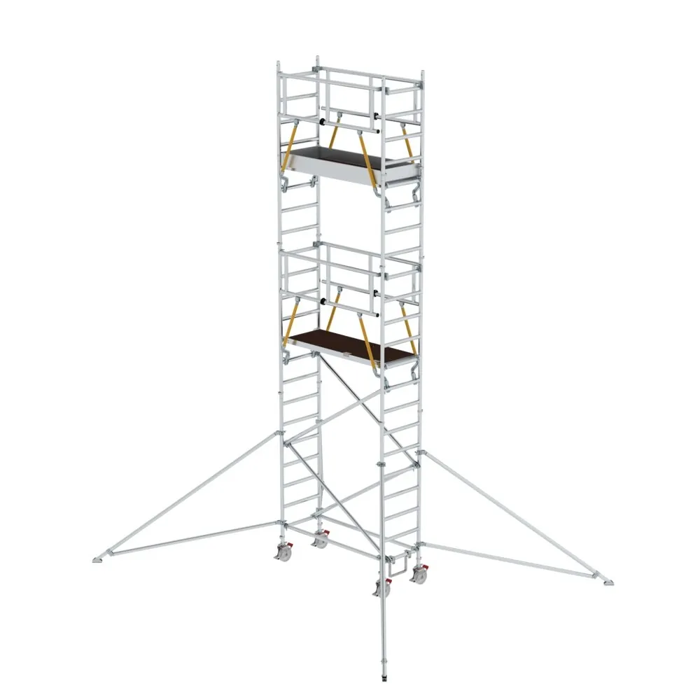 MUNK - Rollgerüst SG 0,75 x 1,80 m mit Ausleger Plattformhöhe 5,59 m