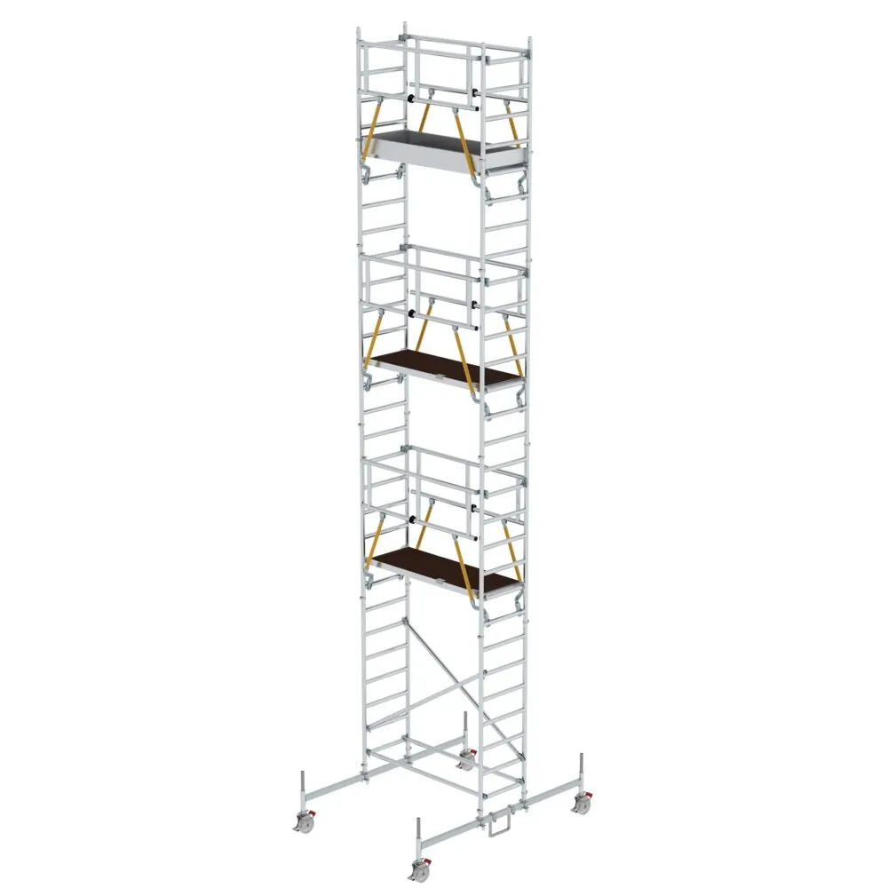 MUNK - Rollgerüst SG 0,75 x 1,80 m mit Fahrbalken Plattformhöhe 7,74 m