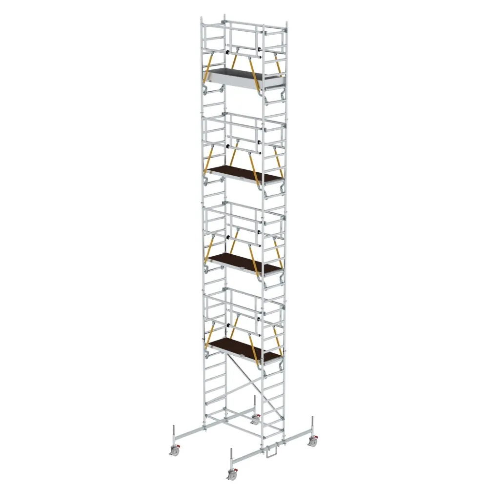 MUNK - Rollgerüst SG 0,75 x 1,80 m mit Fahrbalken Plattformhöhe 8,58 m