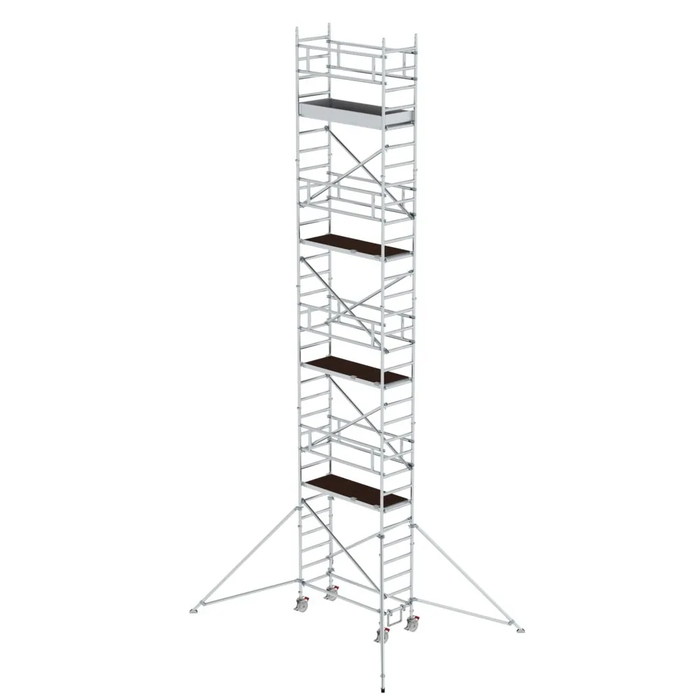 MUNK - Rollgerüst 0,75 x 1,80 m mit Ausleger Plattformhöhe 8,39m