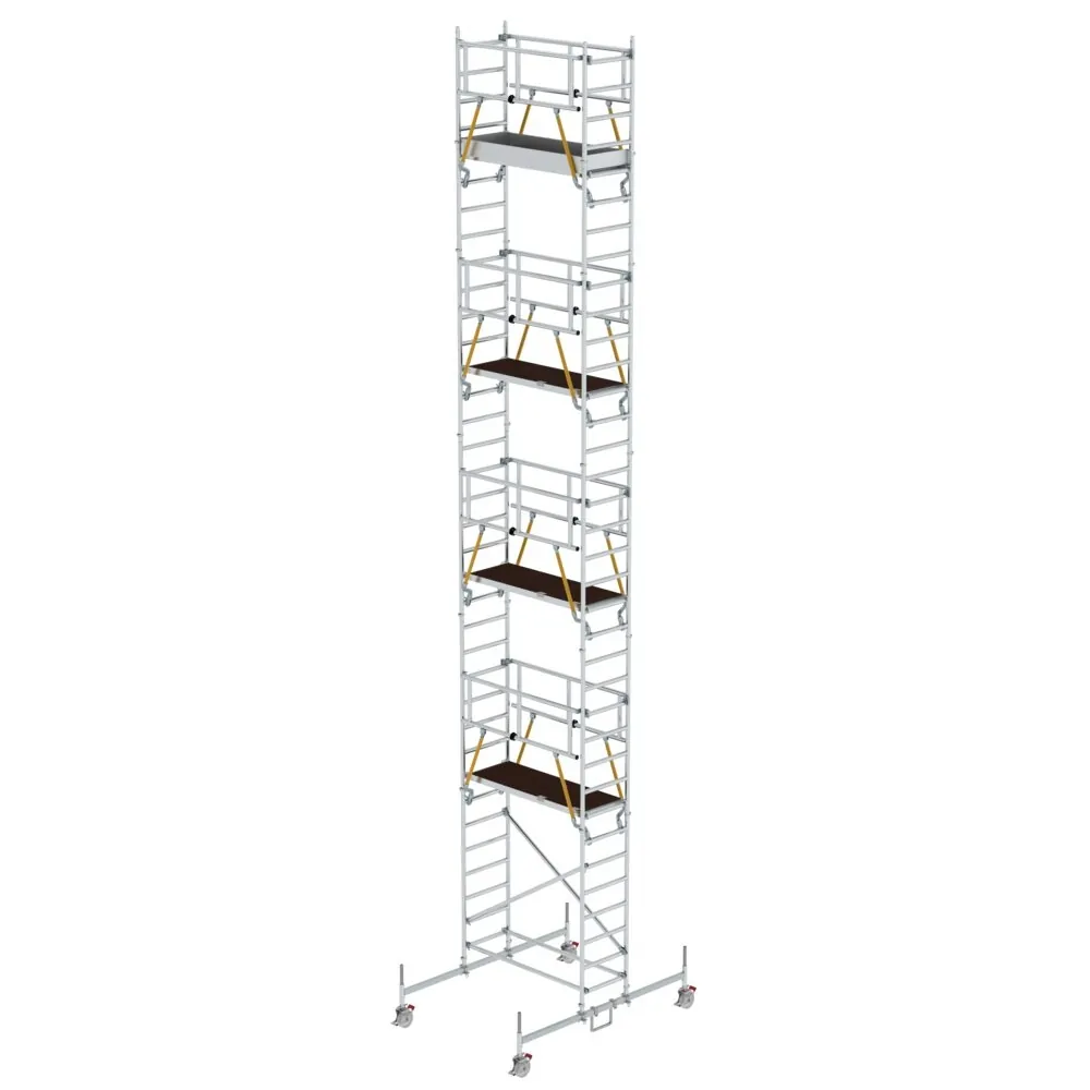 MUNK - Rollgerüst SG 0,75 x 1,80 m mit Fahrbalken Plattformhöhe 9,70 m
