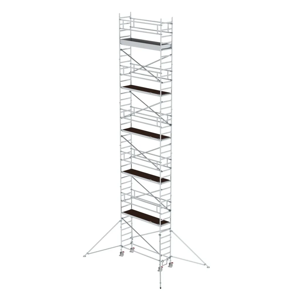 MUNK - Rollgerüst 0,75 x 2,45 m mit Ausleger Plattformhöhe 10,35 m
