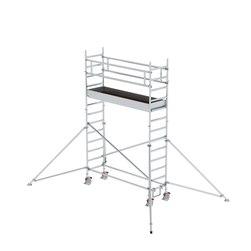 MUNK - Rollgerüst 0,75 x 2,45 m mit Ausleger Plattformhöhe 3,07 m