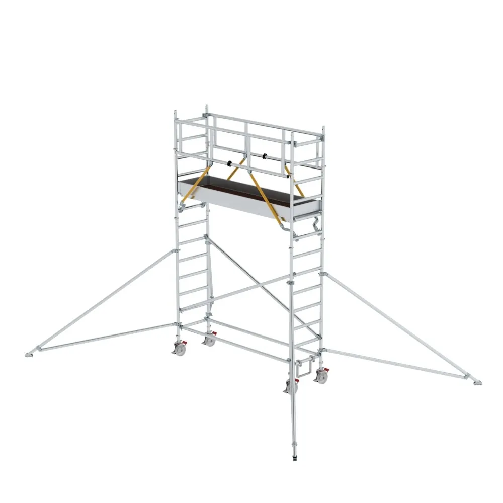 MUNK - Rollgerüst SG 0,75 x 2,45 m mit Ausleger Plattformhöhe 3,07 m