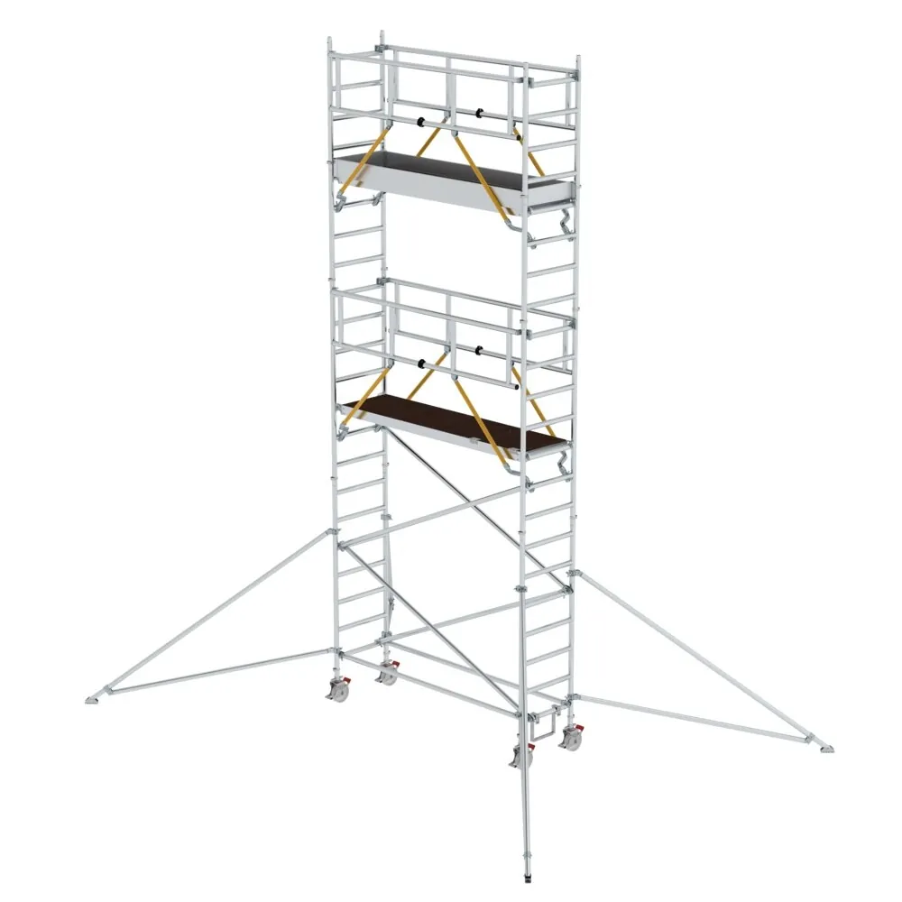 MUNK - Rollgerüst SG 0,75 x 2,45 m mit Ausleger Plattformhöhe 5,59 m