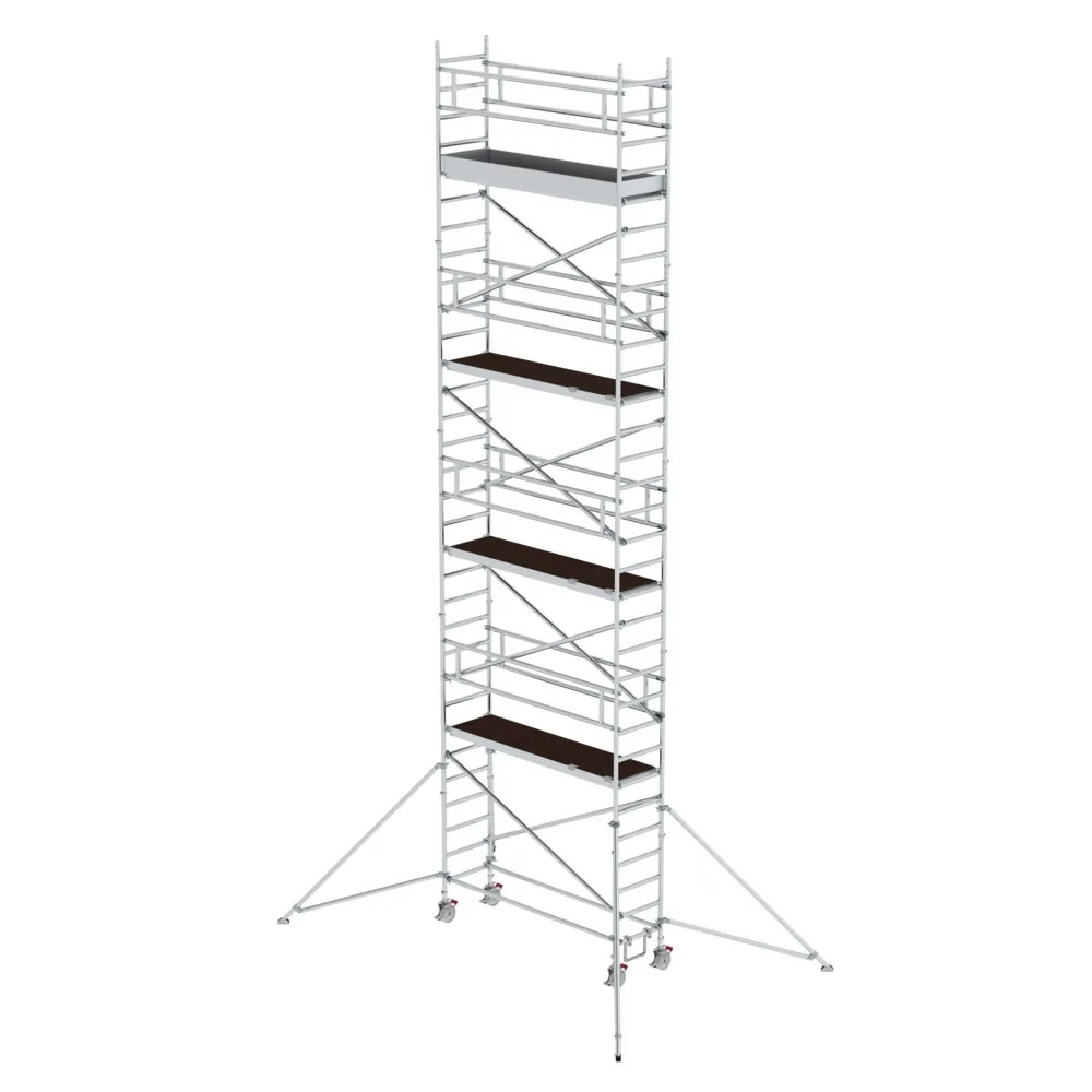 MUNK - Rollgerüst 0,75 x 2,45 m mit Ausleger Plattformhöhe 8,39 m