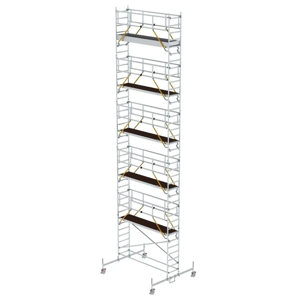MUNK - Rollgerüst SG 0,75 x 3,0 m mit Fahrbalken Plattformhöhe 10,54 m