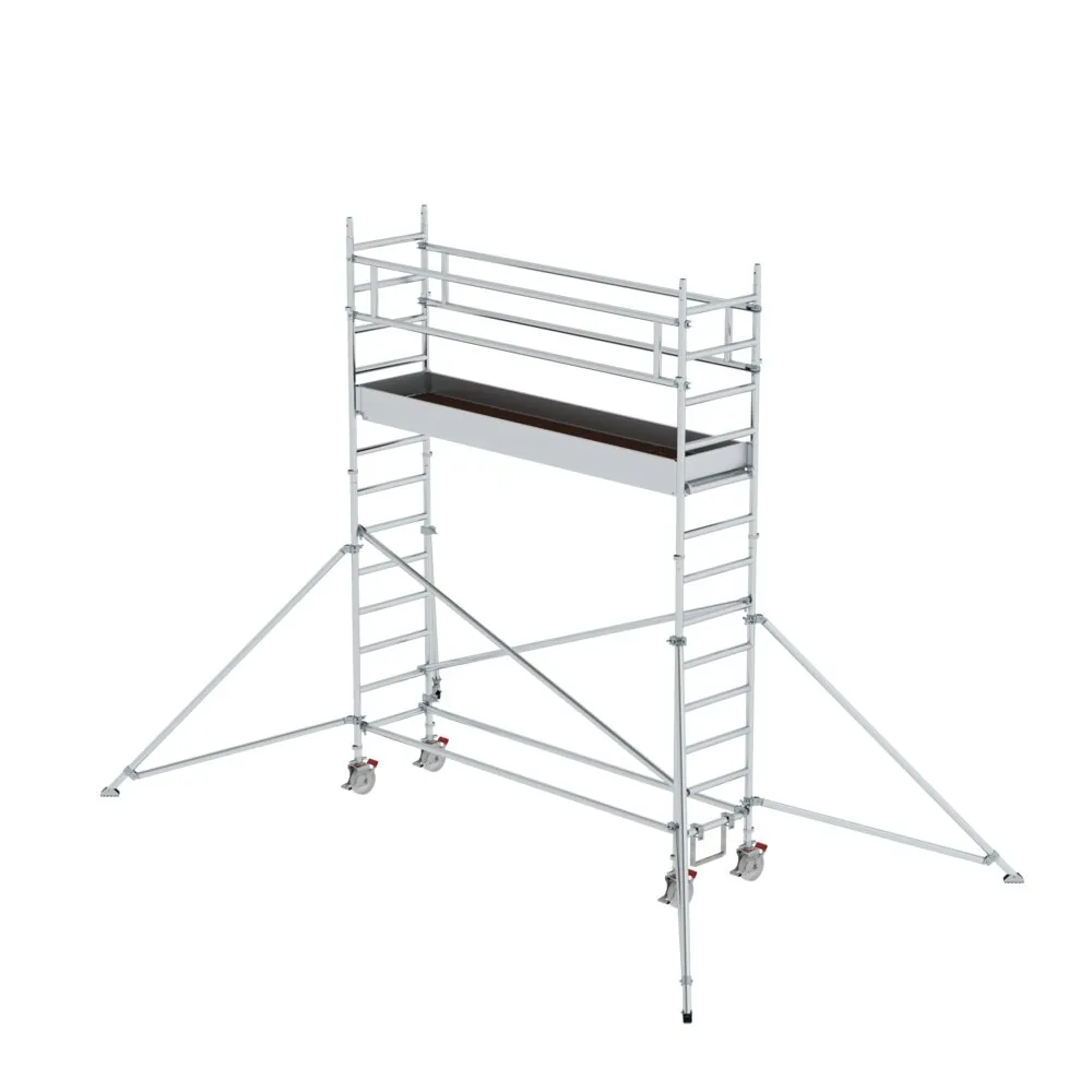 MUNK - Rollgerüst 0,75 x 3,0 m mit Ausleger Plattformhöhe 3,07 m