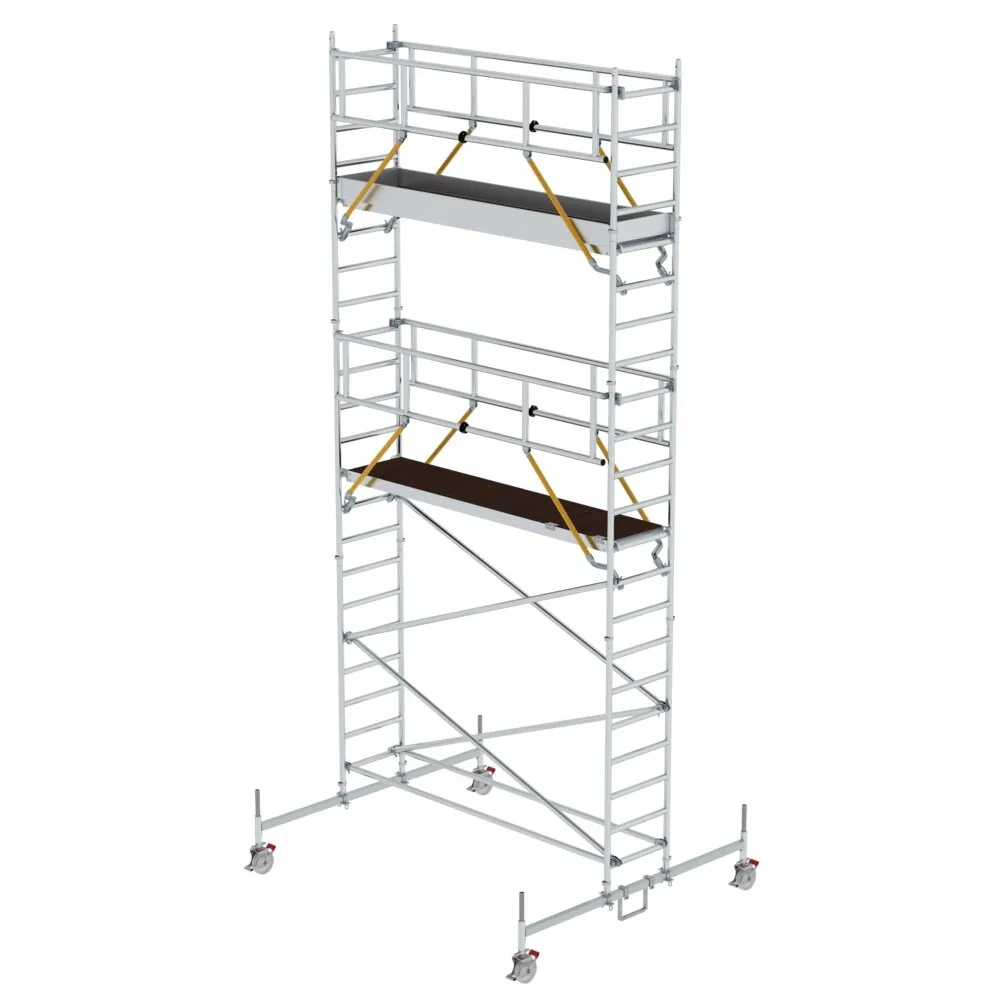 MUNK - Rollgerüst SG 0,75 x 3,0 m mit Fahrbalken Plattformhöhe 5,78 m