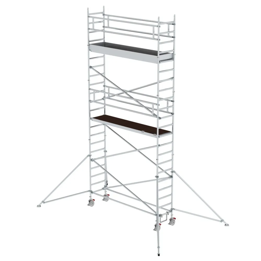 MUNK - Rollgerüst 0,75 x 3,0 m mit Ausleger Plattformhöhe 5,59 m