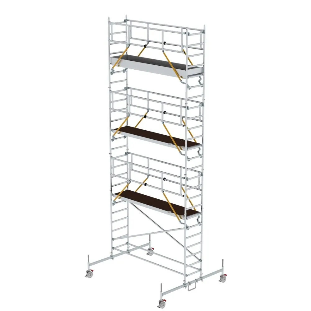 MUNK - Rollgerüst SG 0,75 x 3,0 m mit Fahrbalken Plattformhöhe 6,62 m