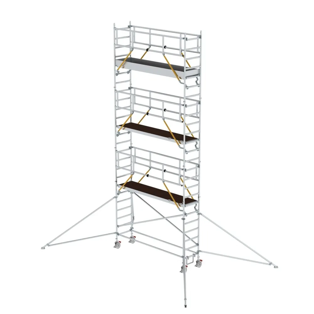 MUNK - Rollgerüst SG 0,75 x 3,0 m mit Ausleger Plattformhöhe 6,43 m