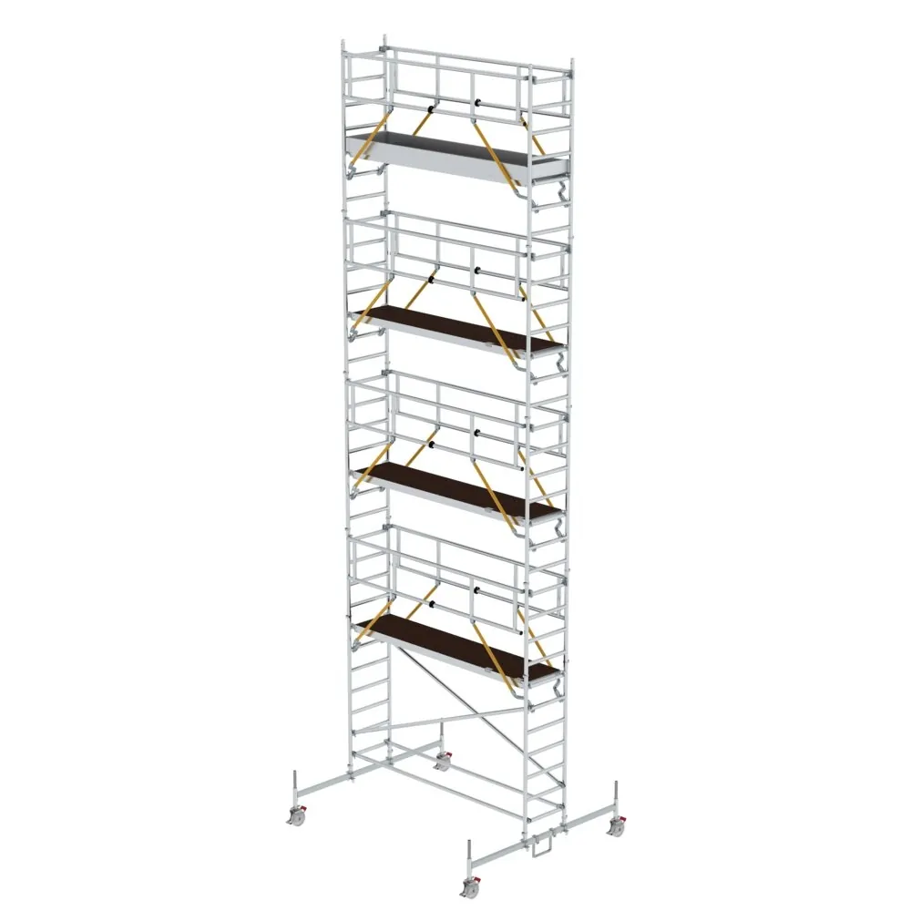 MUNK - Rollgerüst SG 0,75 x 3,0 m mit Fahrbalken Plattformhöhe 8,58 m