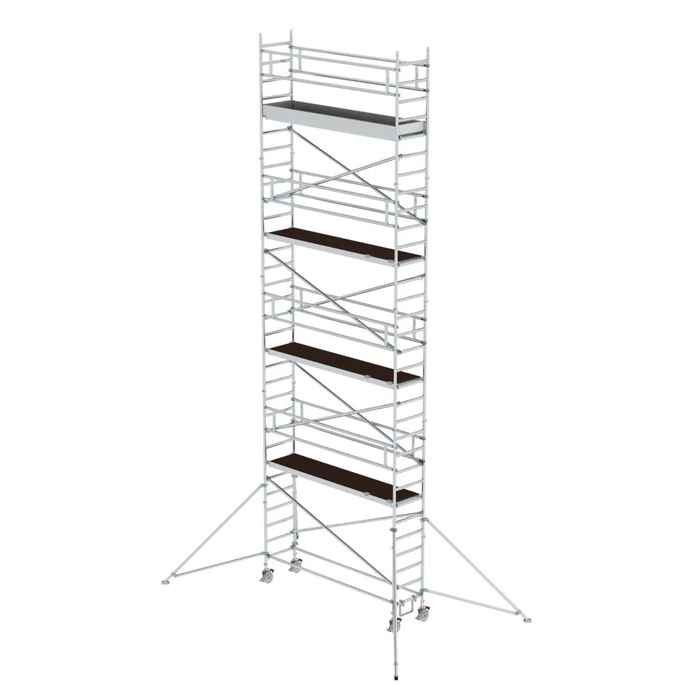 MUNK - Rollgerüst 0,75 x 3,0 m mit Ausleger Plattformhöhe 8,39 m