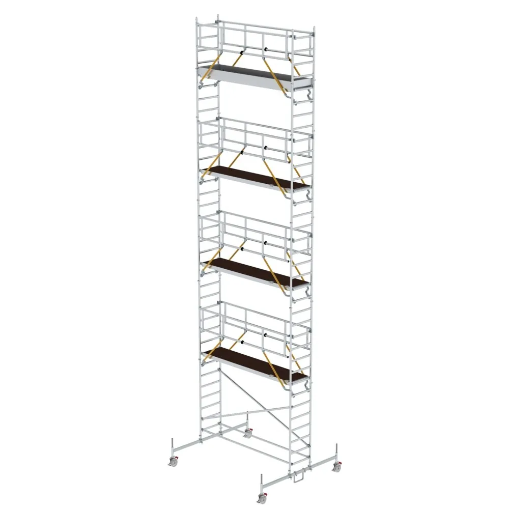MUNK - Rollgerüst SG 0,75 x 3,0 m mit Fahrbalken Plattformhöhe 9,70 m