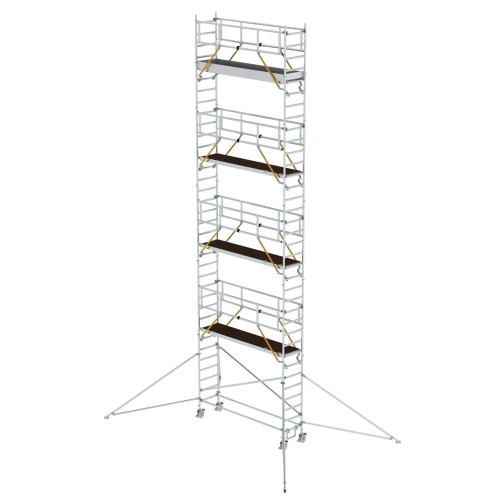 MUNK - Rollgerüst SG 0,75 x 3,0 m mit Ausleger Plattformhöhe 9,51 m