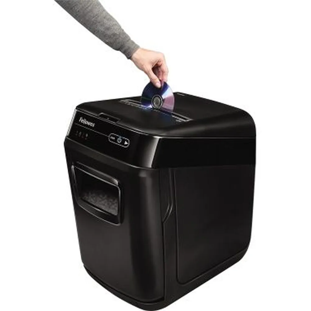 Fellowes - Aktenvernichter AutoMax 200C 4653601 Partikelschnitt schwarz Hover Image