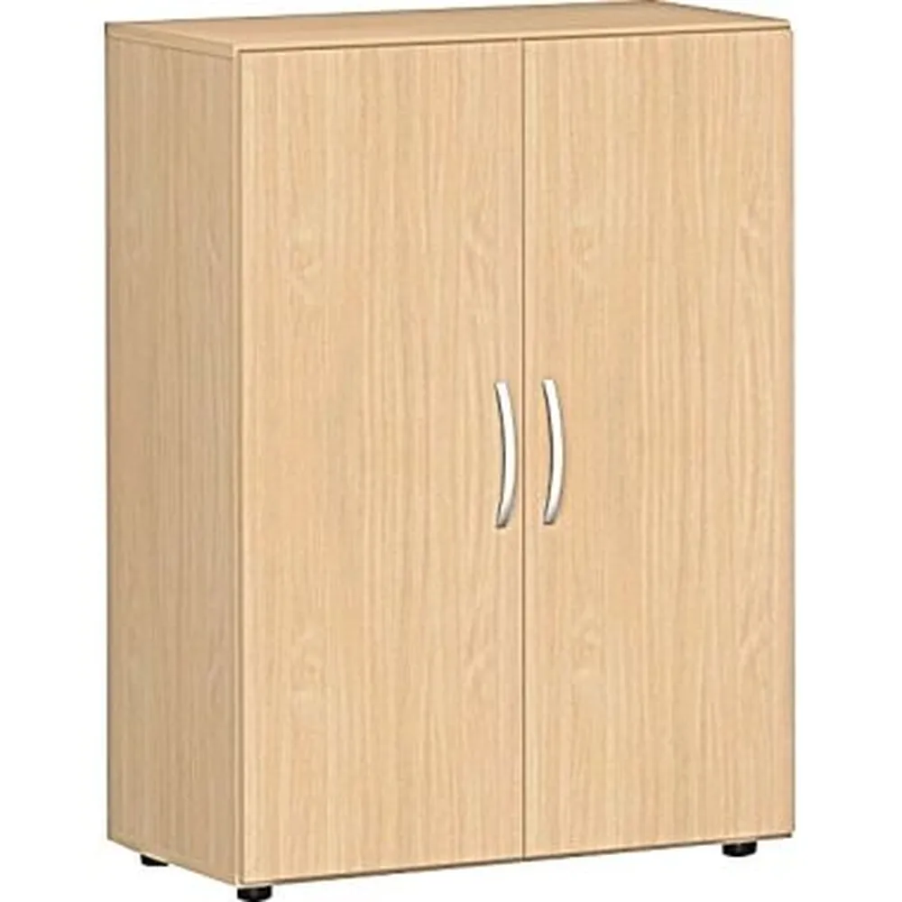 geramöbel - Flügeltürenschrank Flex S-383102-BB 3OH 80x42x110,4cm bu