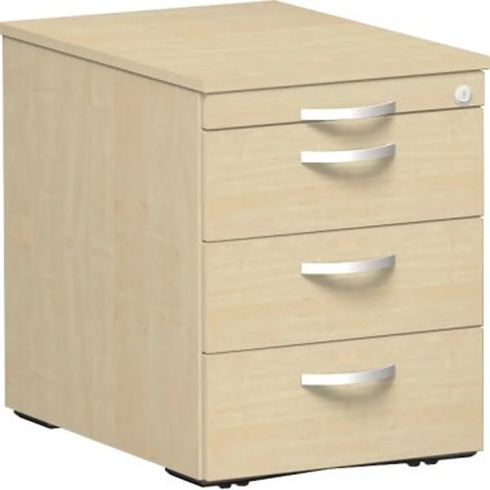 geramöbel - Rollcontainer Flex S-530151-AA 438x565x600mm ahorn