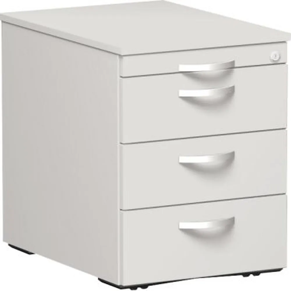 geramöbel - Rollcontainer Flex S-530151-LL 438x565x600mm l.grau