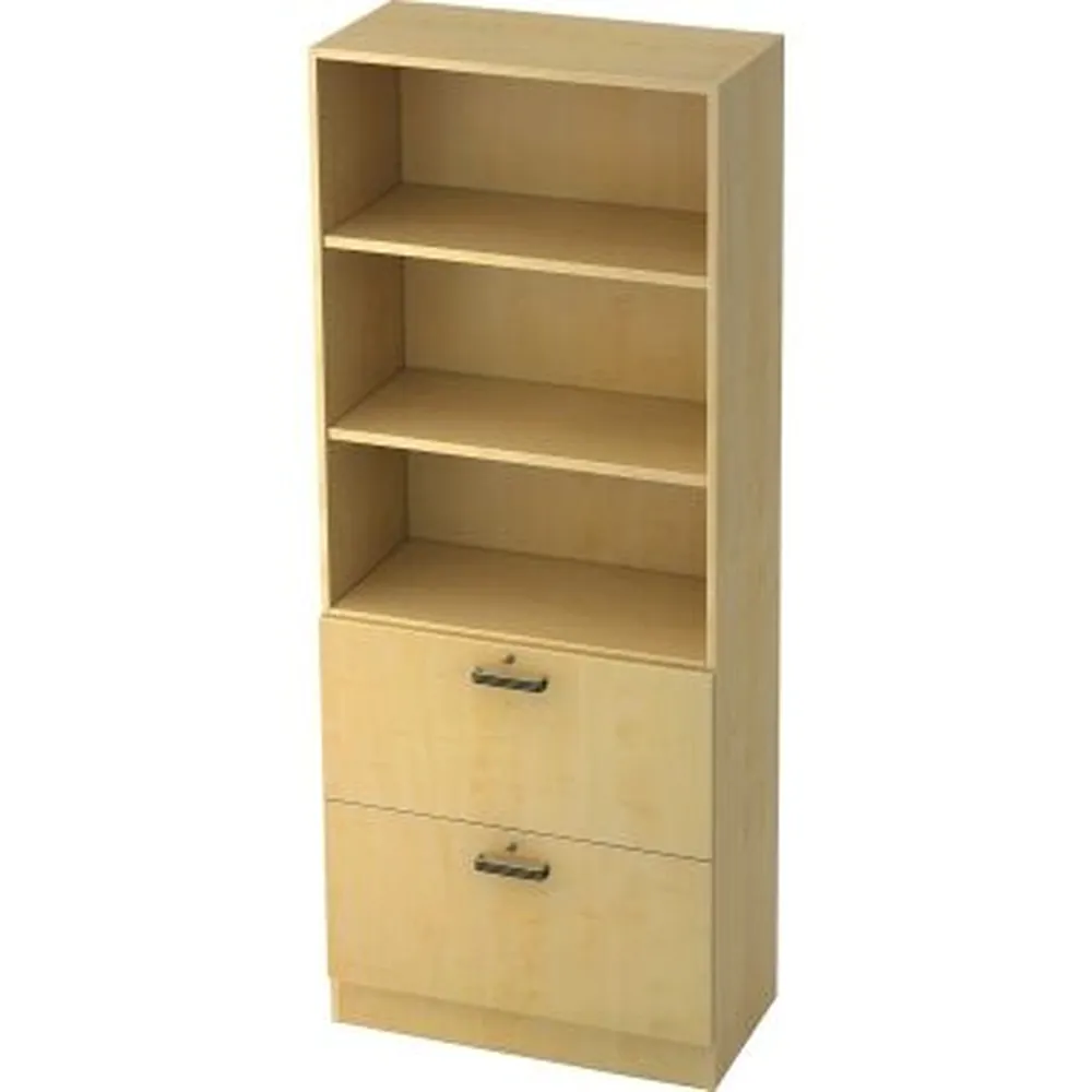 Hammerbacher - Registraturschrank V7300/3/3/SG 5OH ahorn/ahorn