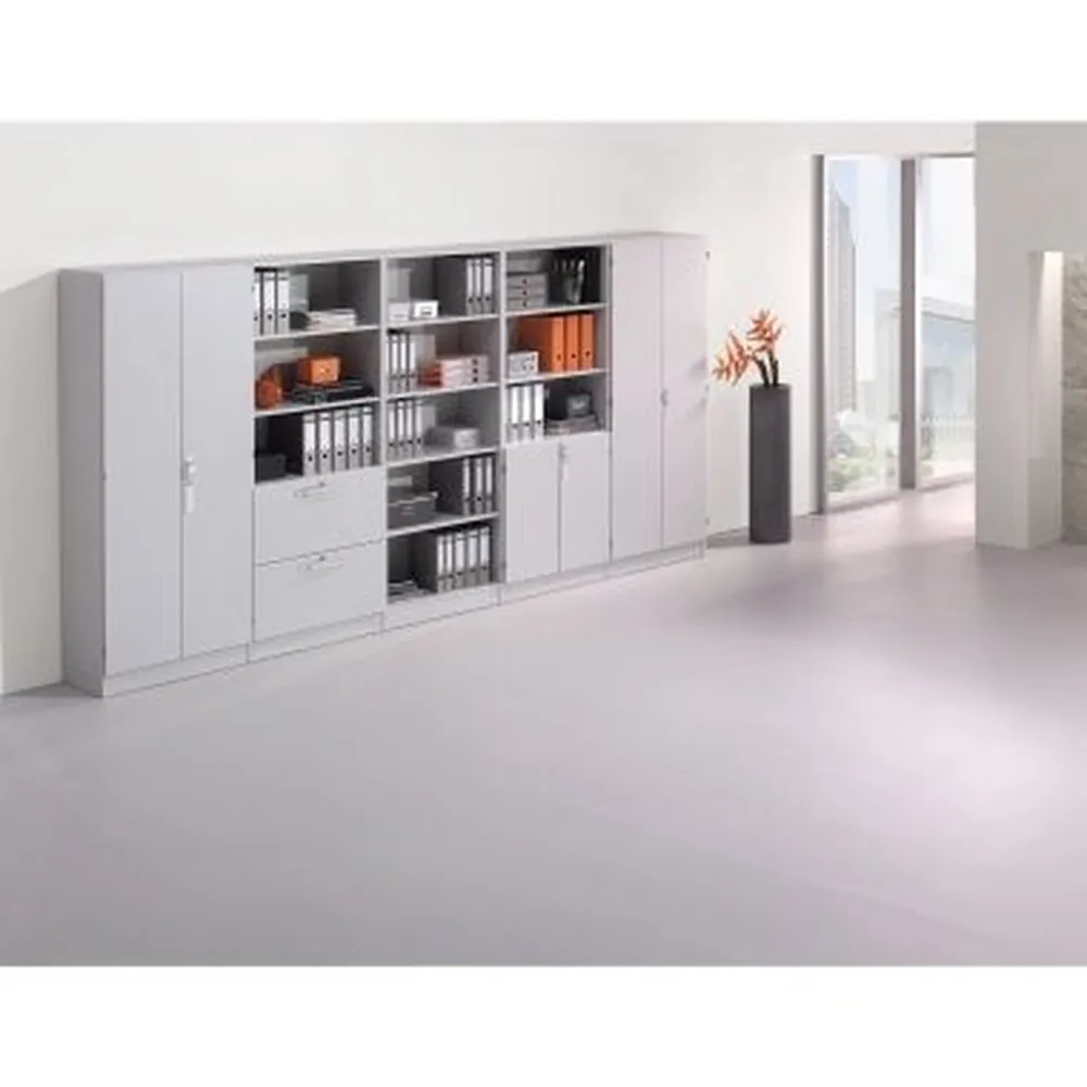 Hammerbacher - Regal Solid V6400/5 5OH 100x40x200,4cm grau Hover Image