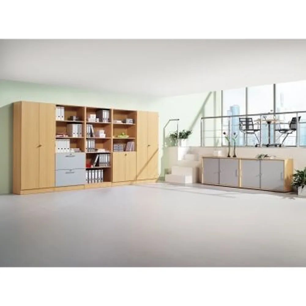 Hammerbacher - Regal Solid V6400/6 5OH 100x40x200,4cm buche Hover Image