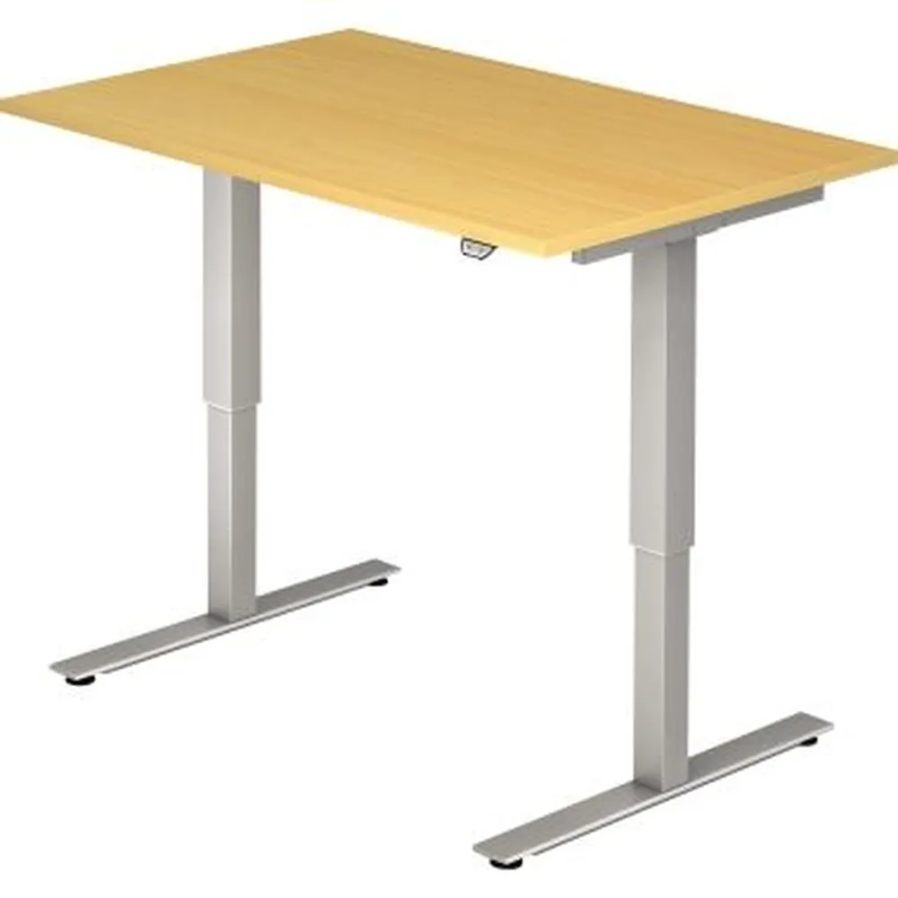 Hammerbacher - Schreibtisch VXMST12/6/S 120x80cm buche