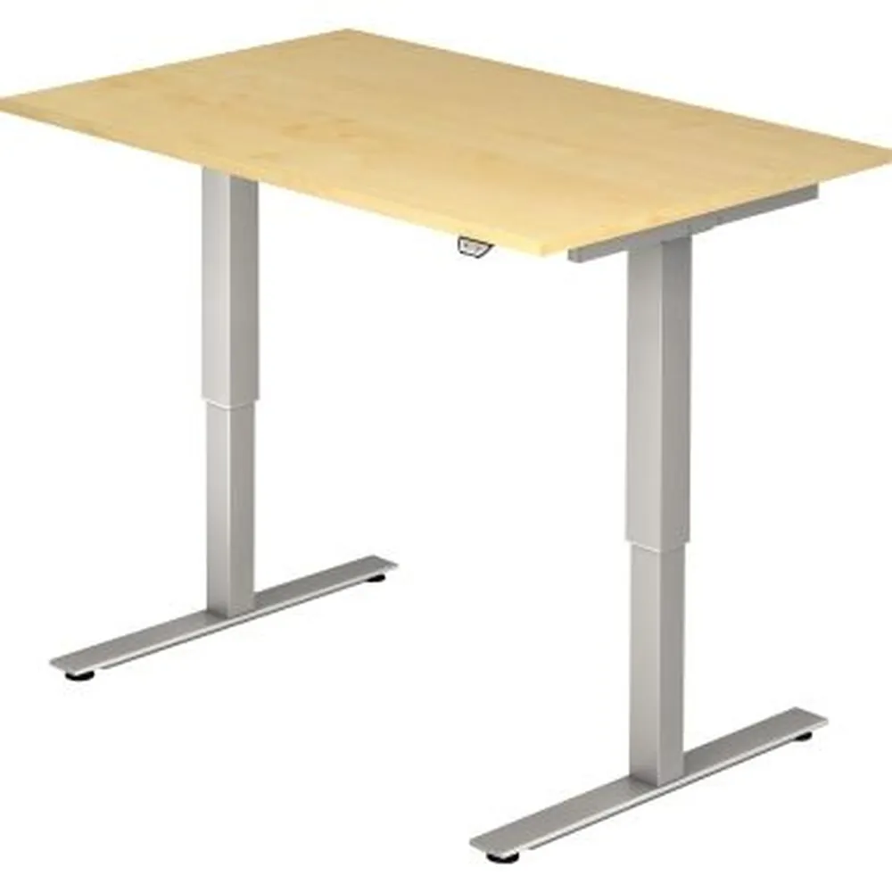 Hammerbacher - Schreibtisch VXMST12/3/S 120x80cm ahorn