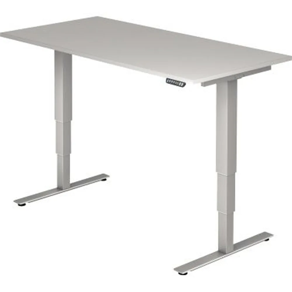Hammerbacher - Schreibtisch VXDSM16/5/S 160x80cm grau