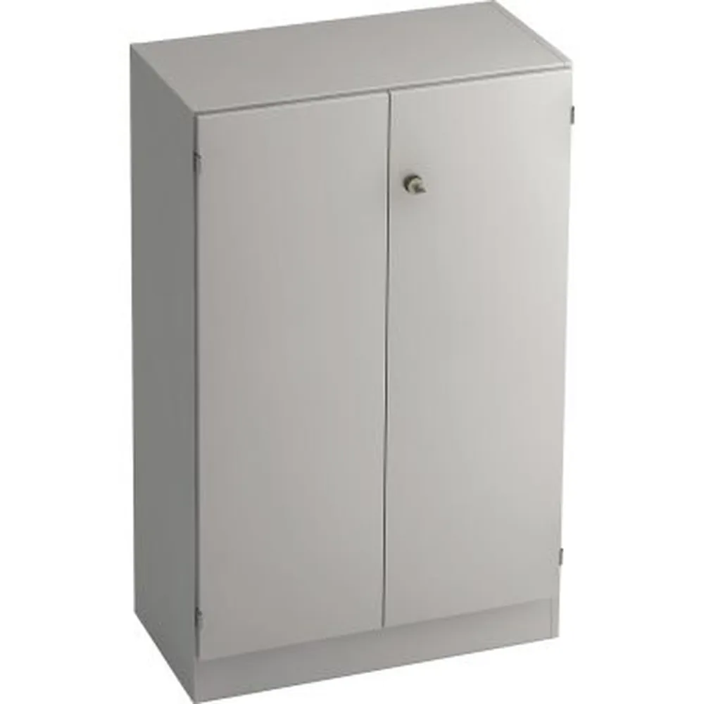 Hammerbacher - Flügeltürenschrank V6550/5/5/SG 3OH grau/grau