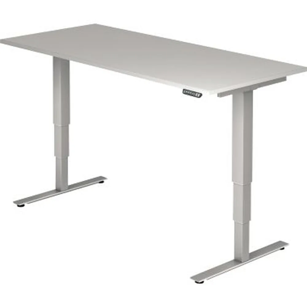 Hammerbacher - Schreibtisch VXDSM19/5/S 180x80cm grau