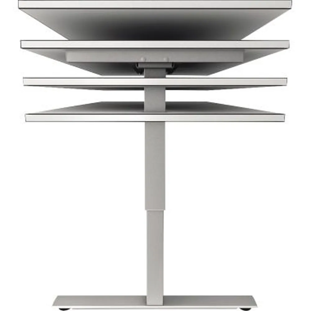 Hammerbacher - Schreibtisch VXMST12/W/S 120x80cm weiß Hover Image