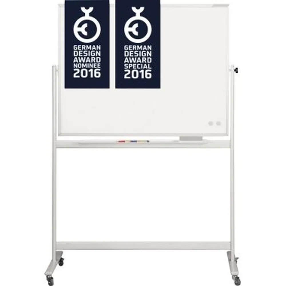 magnetoplan - Schreibtafel SP 1240689 180 x 120cm mobil magnethaftend weiß