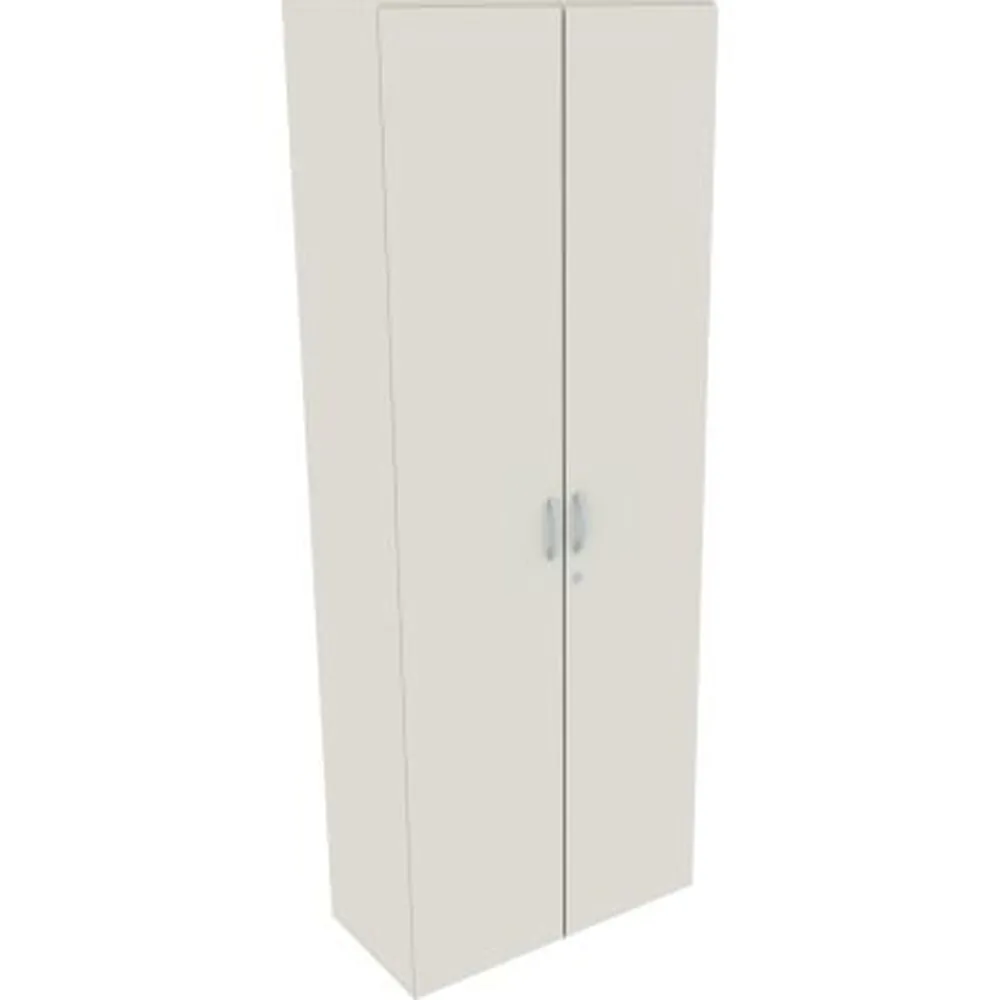 geramöbel - Flügeltürenschrank Flex S-386100-WW 6OH 800x420x2160mm weiß