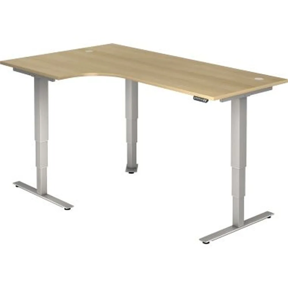 Hammerbacher - Schreibtisch VXDSM82/E/S 200x120cm eiche