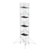 MUNK - Rollgerüst 1,35 x 1,80 m mit Ausleger & Doppel-Plattform Plattformhöhe 10,35 m