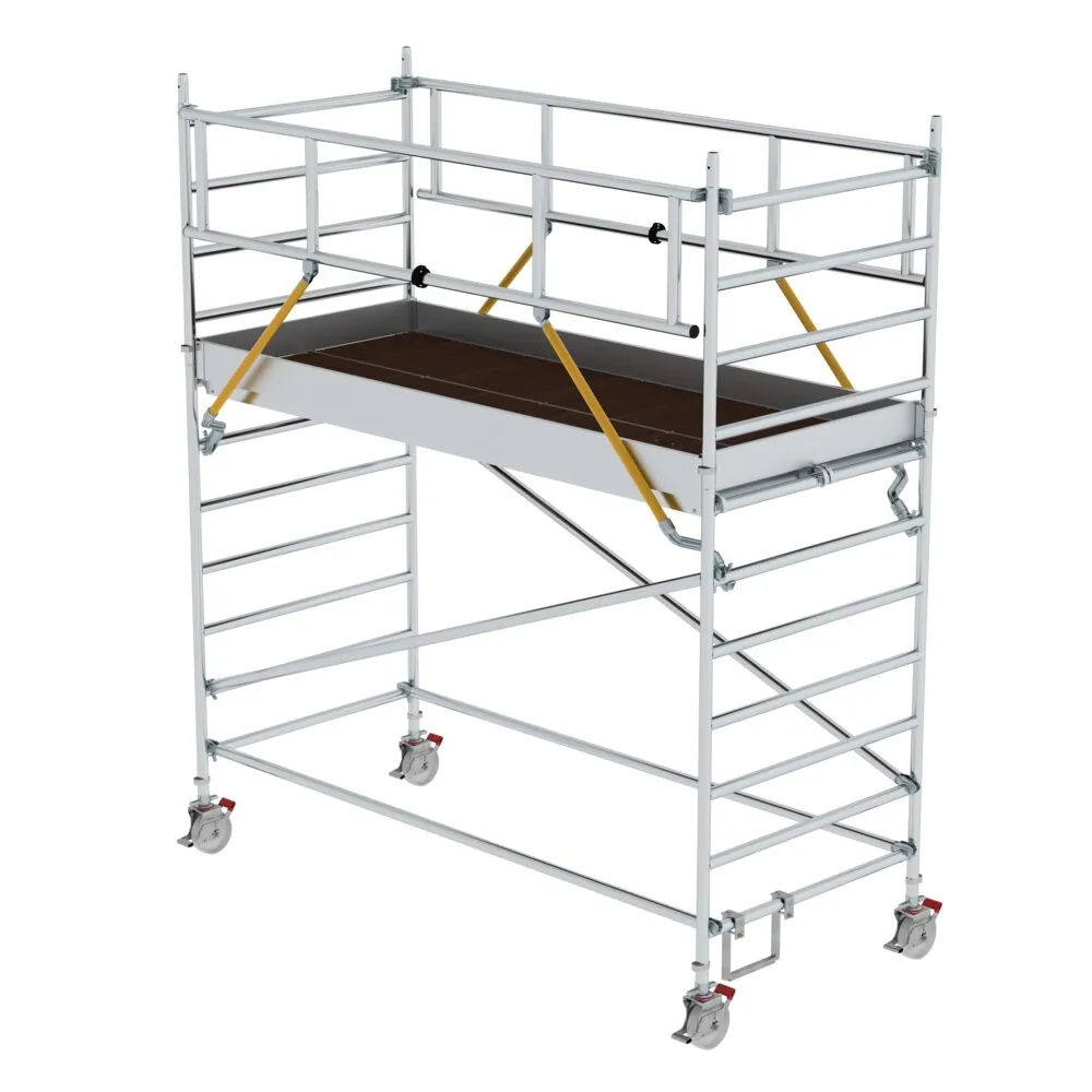 MUNK - Rollgerüst SG 1,35 x 3,0 m mit Doppel-Plattform Plattformhöhe 2,51 m