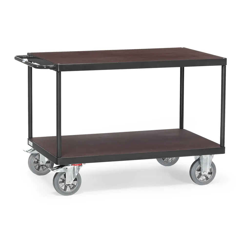 fetra® - Tischw. 1200kg LBH1810x800x925Gew.100kg 2Ebn 283/925 Siebdruck-Sperrholzpl.
