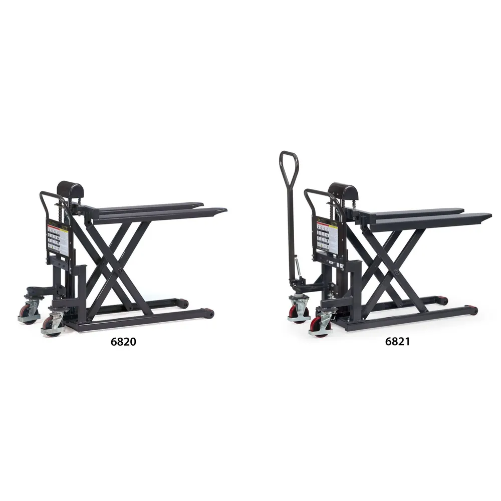 fetra® - Scheren-Hubwagen 6820, Fußpedalbedienung, Tragkraft 500kg Hover Image