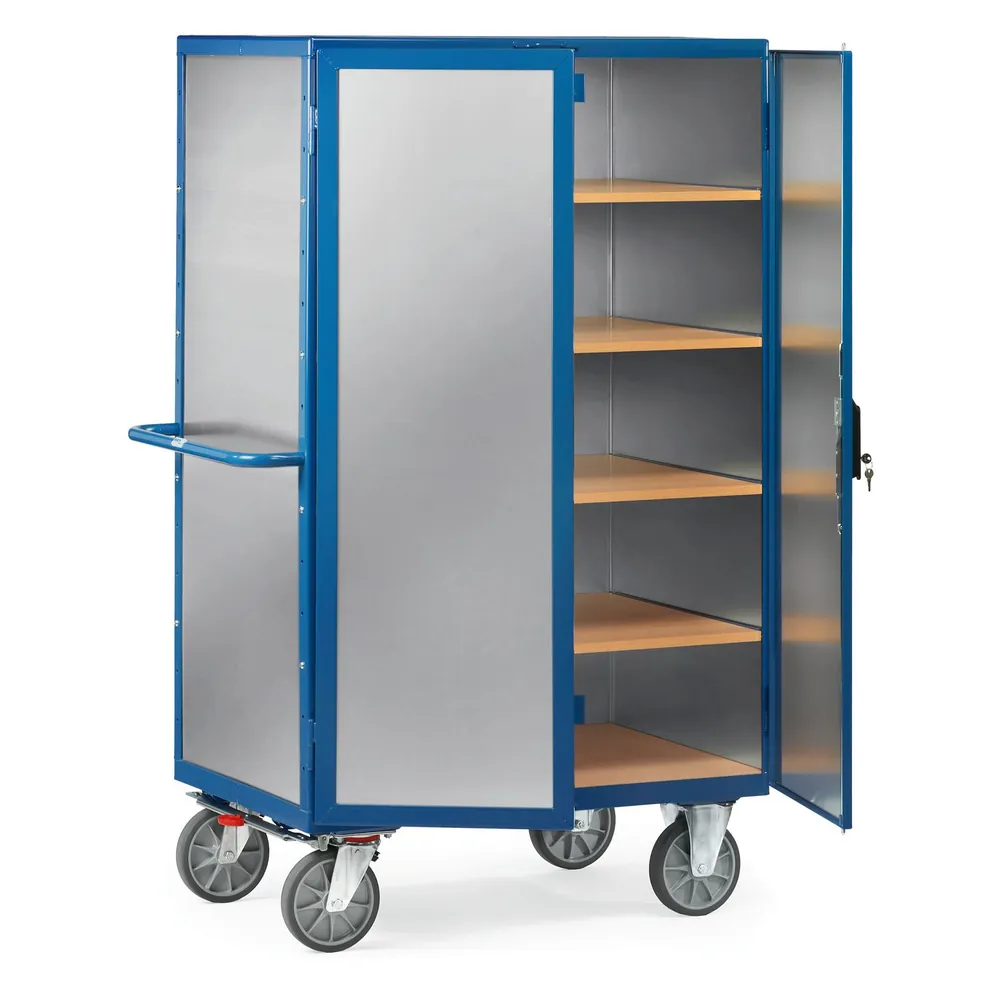 fetra® - Kastenwagen 5593, ALU-wände, TPE-Reifen, Tragkraft 750kg