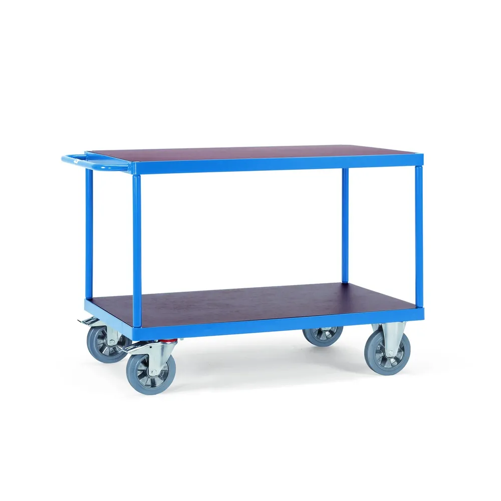 fetra® - Tischwagen 12402, 2 Ebenen, Tragkraft 1.200kg